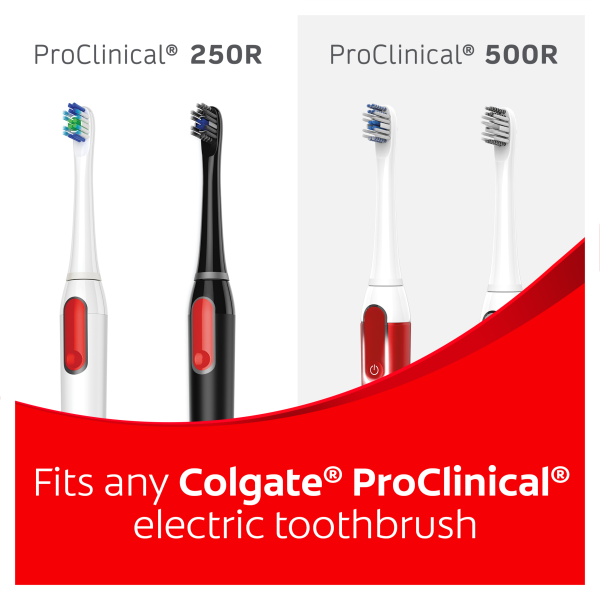 Colgate Power Brush Pro Clinical Sensitive Refills 4 Pack on Sale