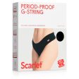 Scarlet Period-Proof G String Light Black XXL Discount