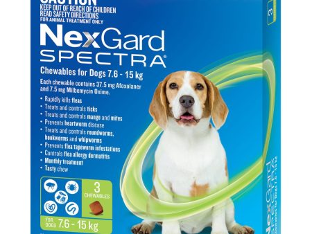 NexGard Spectra 7.6-15 kg 3s Online