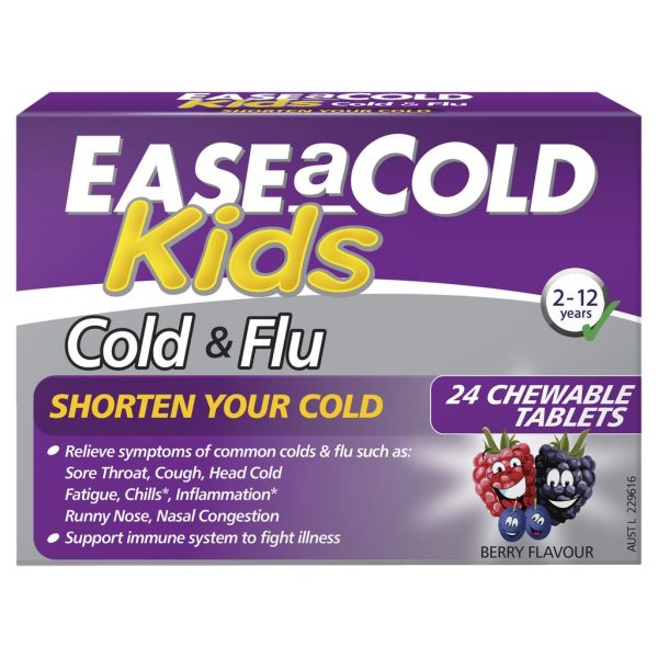 Ease-A-Cold Kids Chewables 24s on Sale