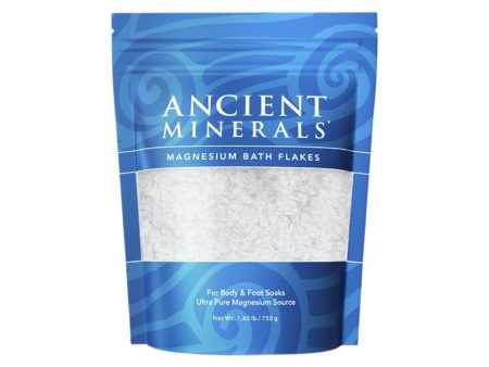 Ancient Minerals Magnesium Bath Flakes 750g Supply