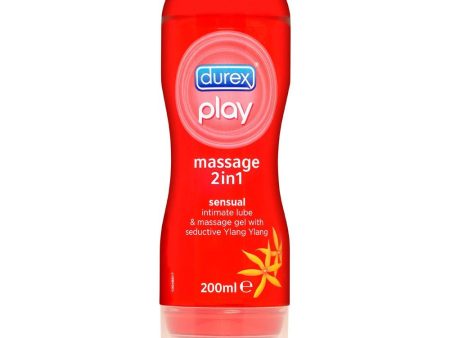 DUREX Play 2In1 Sensual Massage Gel With Ylang Ylang 200ml For Discount