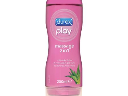 DUREX Play 2 in 1 Massage Gel With Aloe Vera 200ml Online Sale