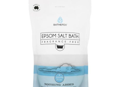 Bathefex Epsom Salts Bath Fragrance Free 1.4 kg Hot on Sale