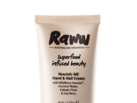 Raww Nourish-Me Hand & Nail Cream 50ml Discount