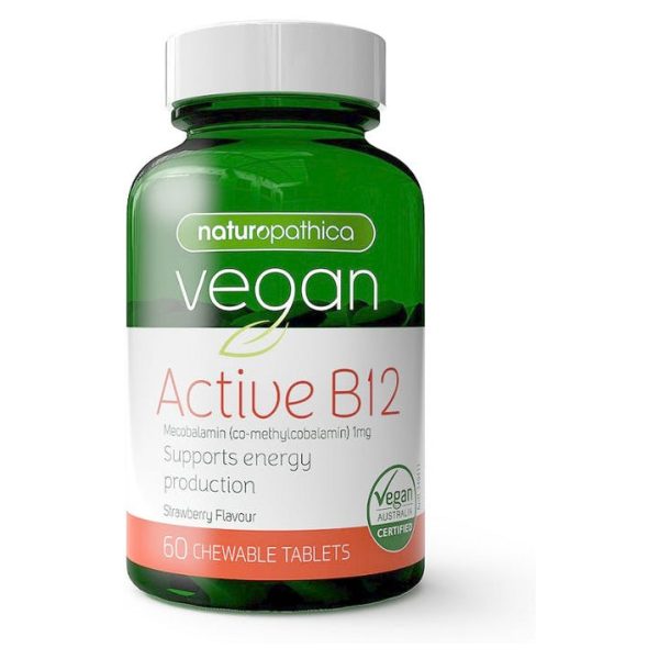 Naturopathica Vegan Active B12 60s Hot on Sale