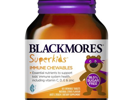 Blackmores Superkids Immune 60 Chewables Sale