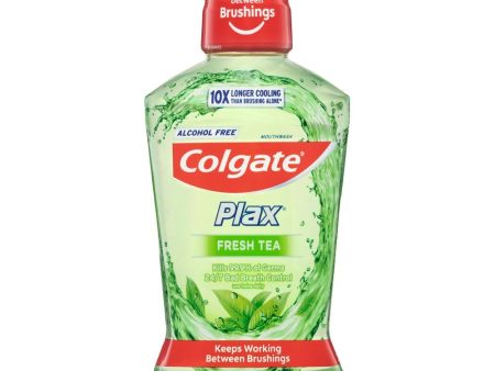 Colgate Mouthwash Plax Fresh Tea 500ml Fashion