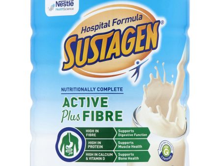 Sustagen Hospital Formula +Fibre Vanilla 840g Fashion