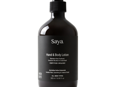 Saya Hand & Body Lotion 500ml Supply