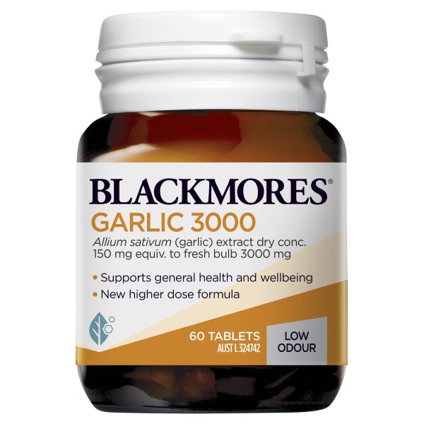 Blackmores Garlic 3000 60 Tablets Fashion