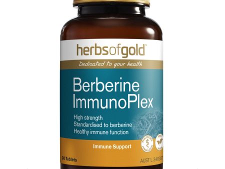 Herbs of Gold Berberine Immunoplex 30 Tablets Fashion