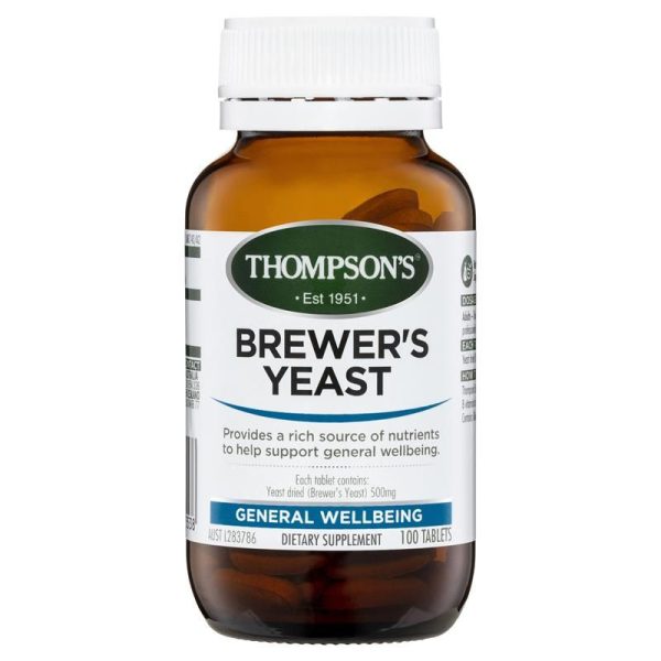 Thompson s Brewers Yeast 100 Tablets For Discount