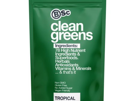 Body Science Clean Greens 150g Online now